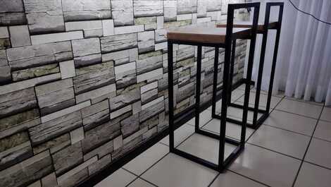 Apartamento com vista para o mar centro meia praia super confortável