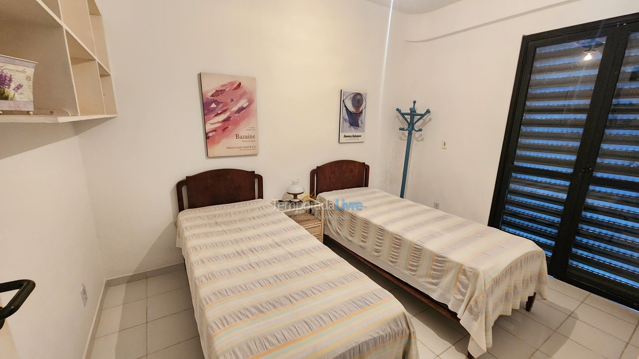 Apartment for vacation rental in Guarujá (Enseada)