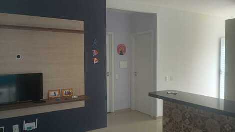 Casa con piscina en Itapoá, capacidad para 8 personas, a 500 m del mar.