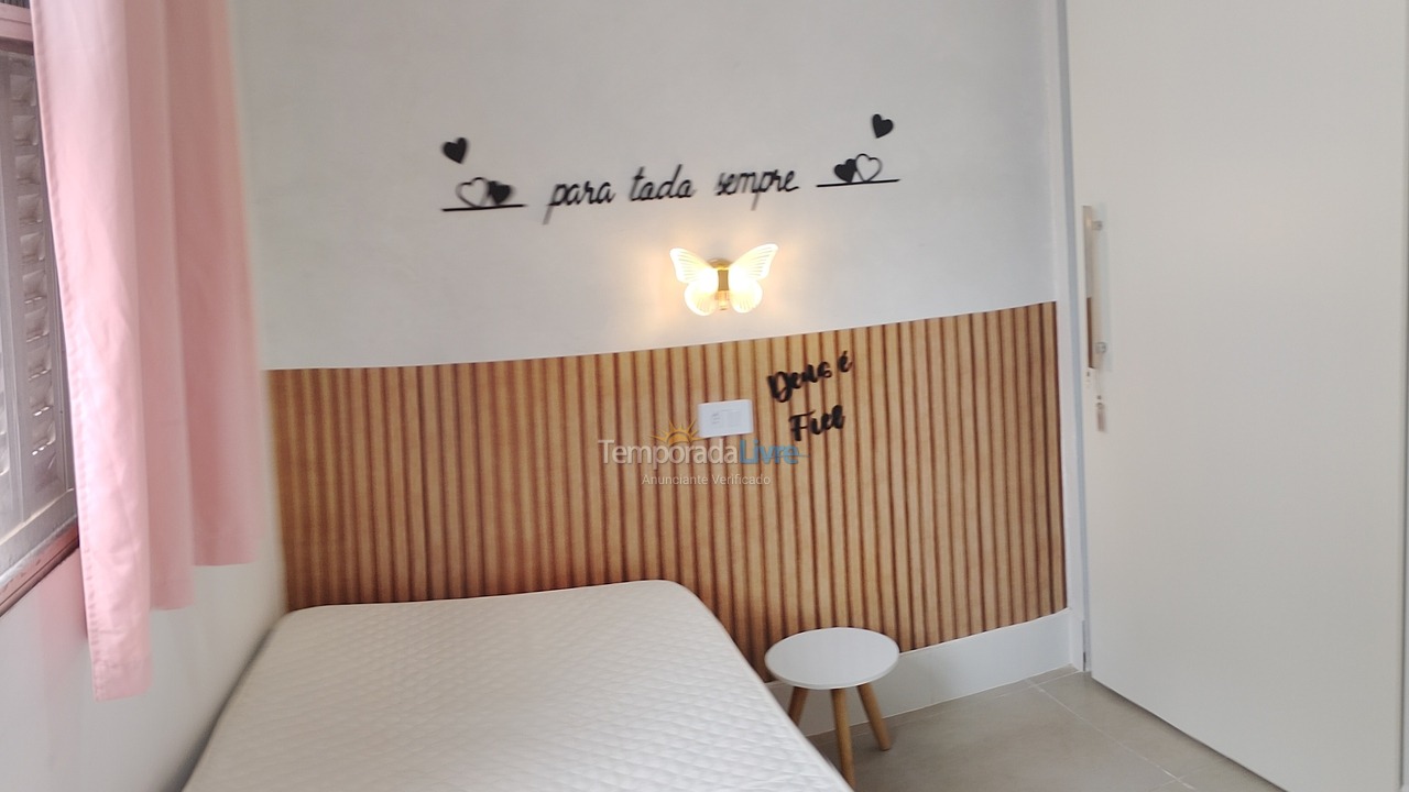 Apartment for vacation rental in Praia Grande (Canto do Forte)