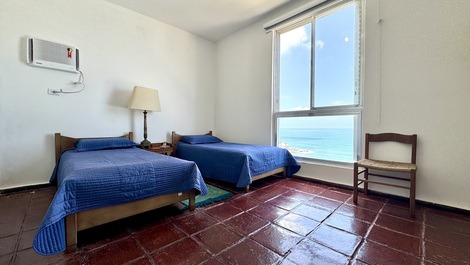 Pitangueiras - Frente al Mar - 4 Habitaciones - Aire Acondicionado
