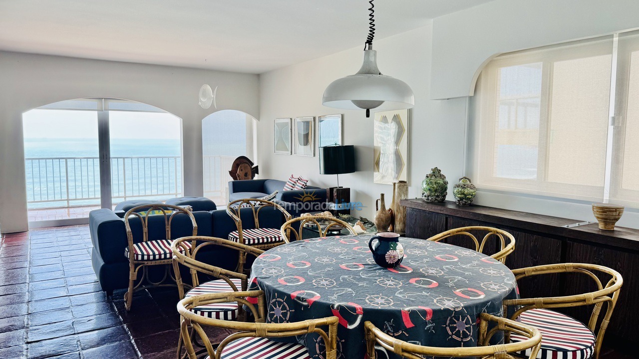 Apartamento para alquiler de vacaciones em Guarujá (Pitangueiras)