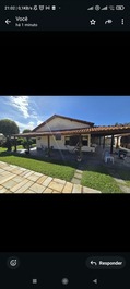 House with pool and gourmet area, 3 minutes from the beach in the center of Saguarema.