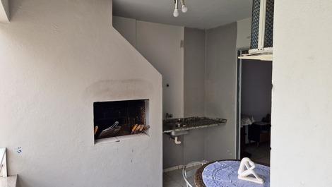 Churrasqueira na sacada