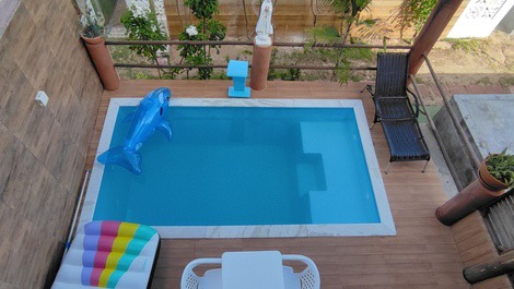 Chalé Beira Mar e Piscina Privativa em Barra do Jacuípe