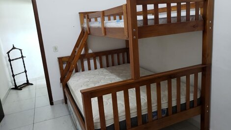 3 bedroom apartment on the beach in Ubatuba