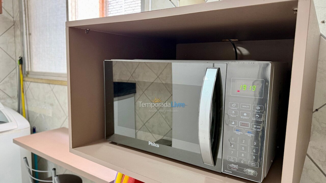 Apartment for vacation rental in Praia Grande (Guilhermina)