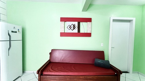 Apartamento de 1 dormitorio a pocos metros de la playa de Bombinhas.