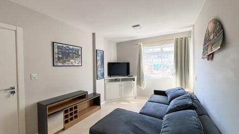 Sala de estar com tv