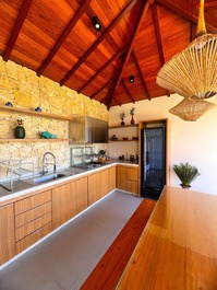 A shell integrated into Búzios, a pearl of a beach retreat.