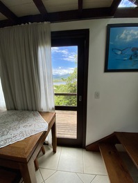 Casa con increíbles vistas al mar y a la laguna en Praia da Ferrugem, SC