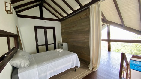 Casa con increíbles vistas al mar y a la laguna en Praia da Ferrugem, SC