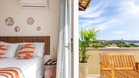 Exclusivo Apê na Orla Bardot Vista para o Mar