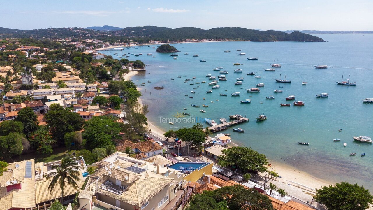 Apartamento para aluguel de temporada em Armação dos Búzios (Triângulo de Búzios)