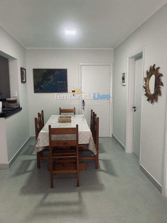 Apartment for vacation rental in Ubatuba (Praia Grande)