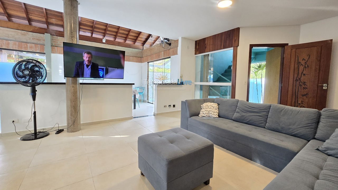 House for vacation rental in Ubatuba (Praia do Tenório)