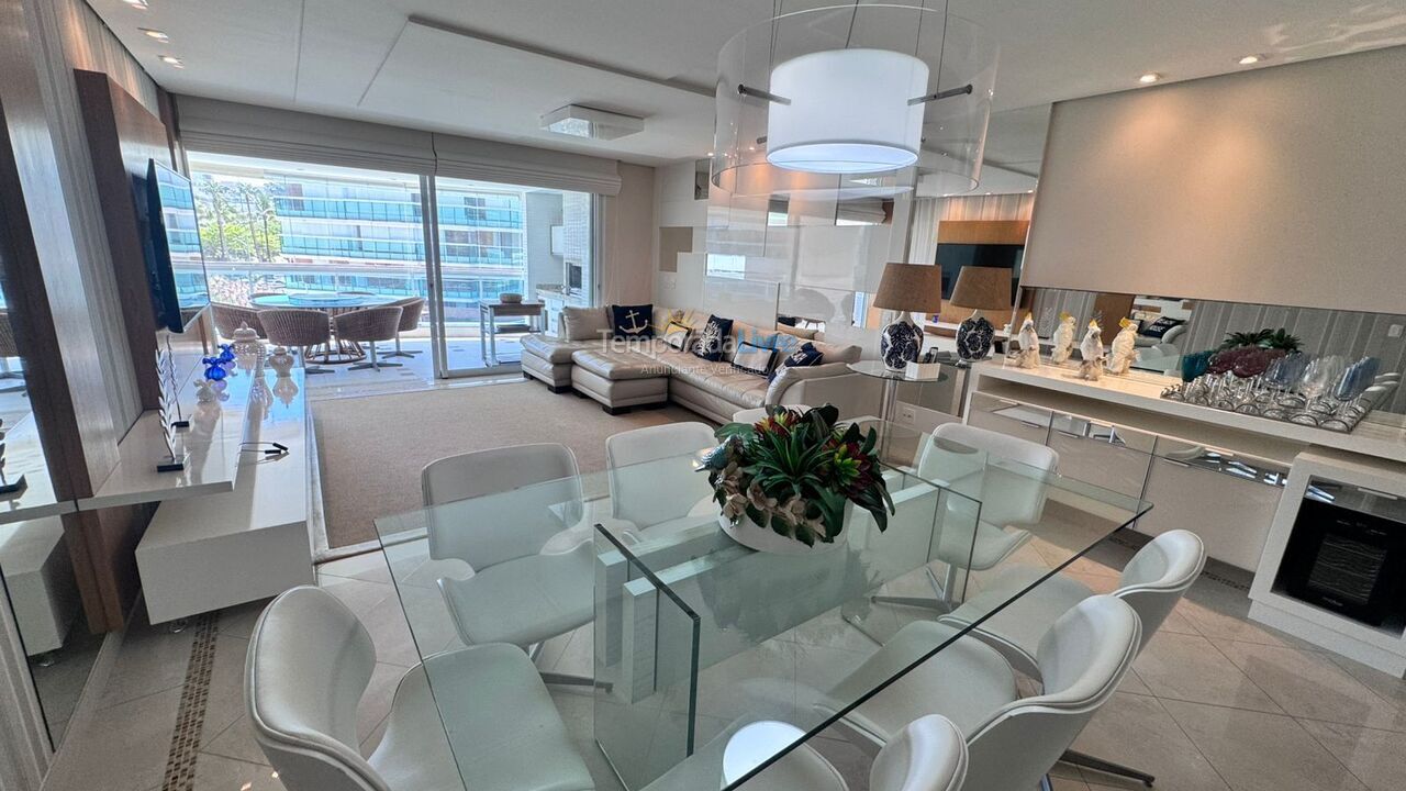 Apartamento para alquiler de vacaciones em Bertioga (Riviera de São Lourenço)