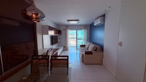 Locação Temporada 2 quartos, vista mar centro Balneário Camboriú