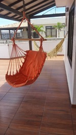 Penthouse apartment 7 minutes from Praia do Forte beach.