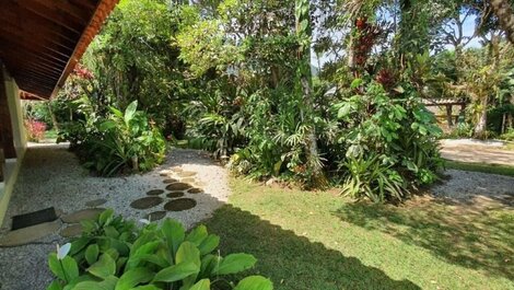 Agradável casa de praia, para temporada em Itamambuca