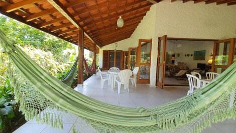 Agradável casa de praia, para temporada em Itamambuca