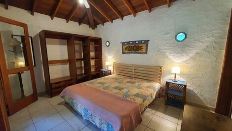 Agradável casa de praia, para temporada em Itamambuca