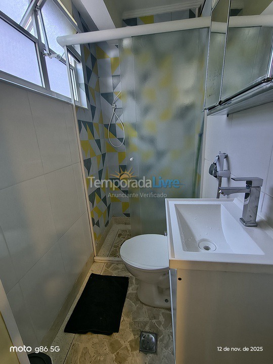 Apartamento para aluguel de temporada em Santos (Gonzaga)