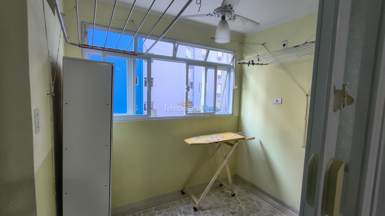 Apartamento para aluguel de temporada em Santos (Gonzaga)