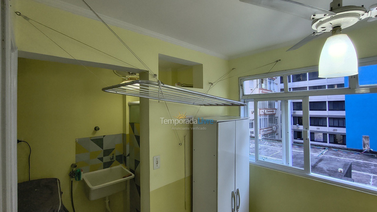 Apartamento para aluguel de temporada em Santos (Gonzaga)