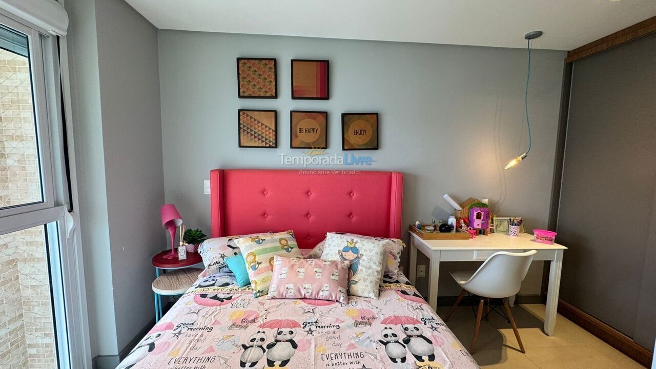 Apartamento para alquiler de vacaciones em Governador Celso Ramos (Praia de Palmas)