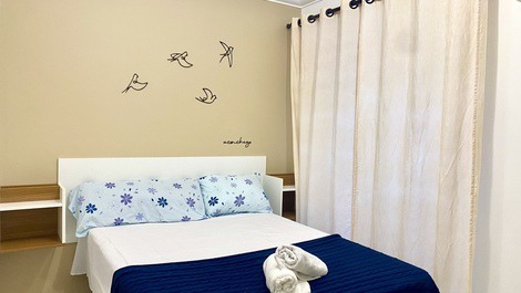 Apartamento en Bombas, a una cuadra de la playa, para 5 personas.