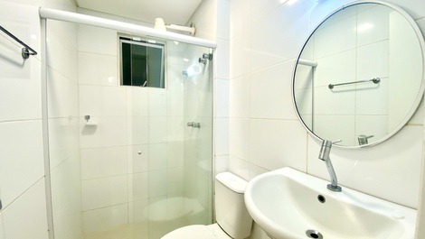 Apartamento en Bombas, a una cuadra de la playa, para 5 personas.