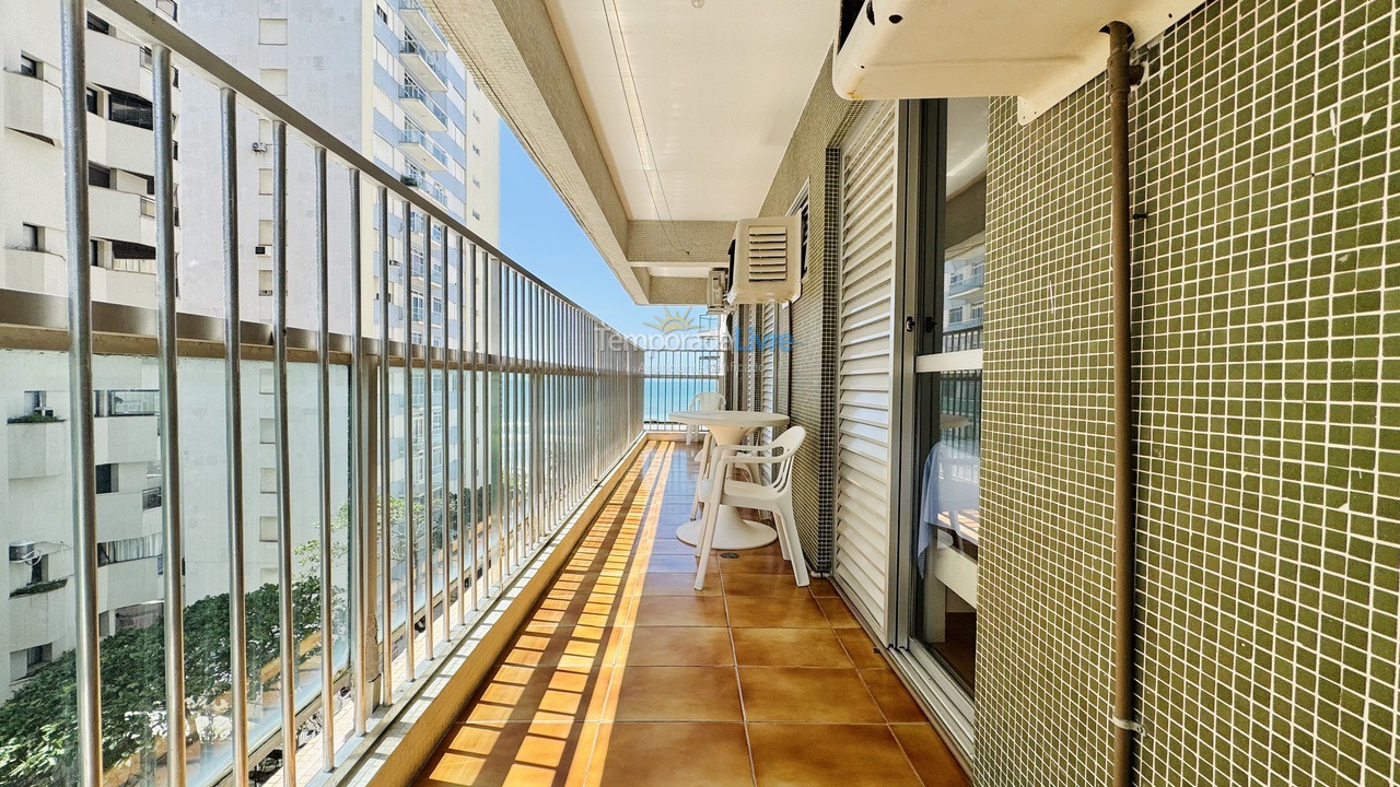 Apartamento para aluguel de temporada em Guarujá (Pitangueiras)