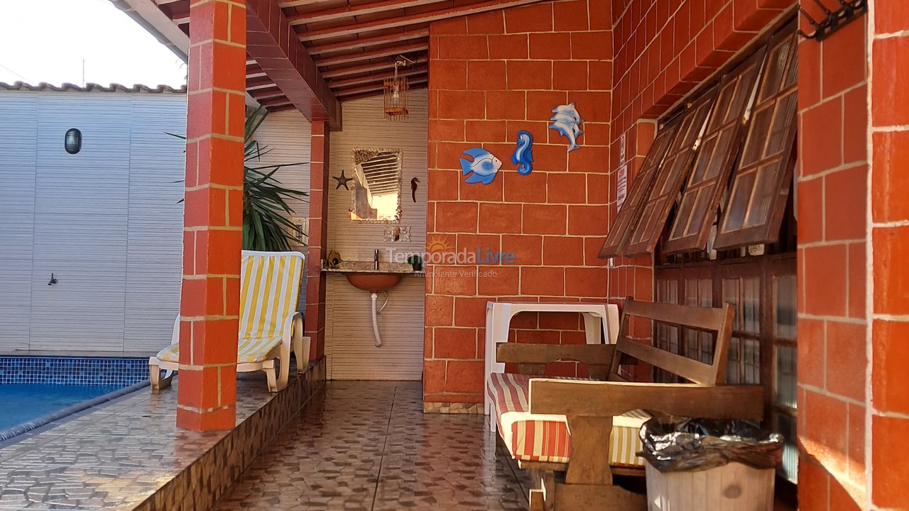 House for vacation rental in Mongaguá (Balneario Itaoca)