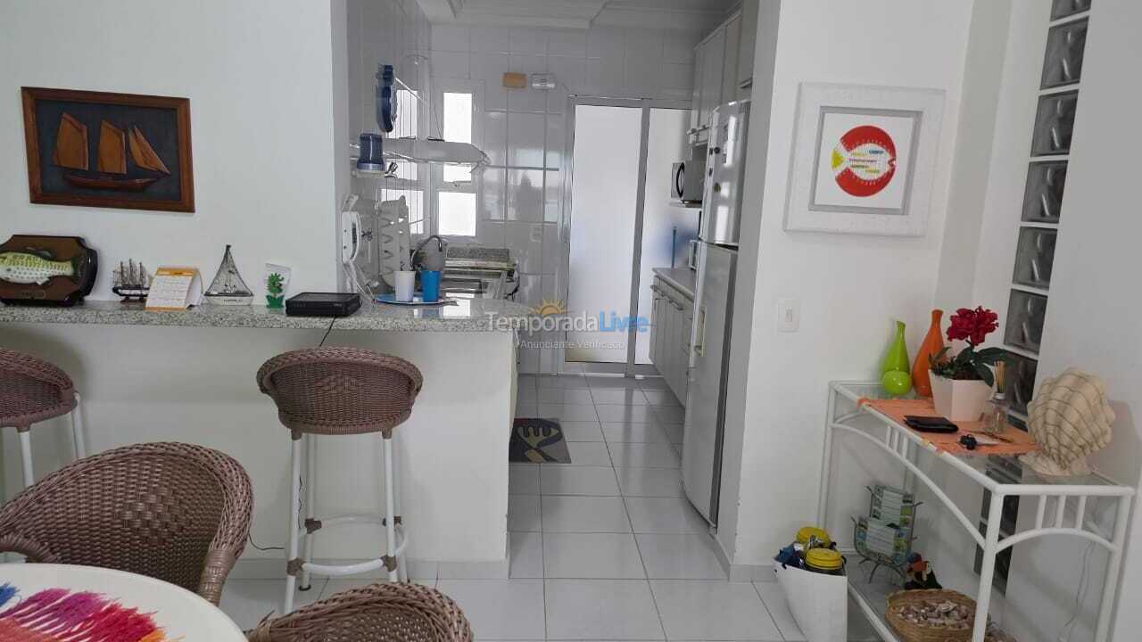 Apartamento para aluguel de temporada em Bertioga (Riviera de São Lourenço)