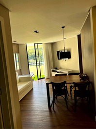 Sala, sofá cama casal