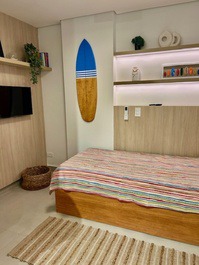 Seafront apartment in Massagaçu- Caraguatatuba