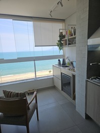 Seafront apartment in Massagaçu- Caraguatatuba