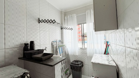 Apê nas Toninhas a 120m do mar | 2 Ar-Condicionados, Wi-Fi e Conforto!