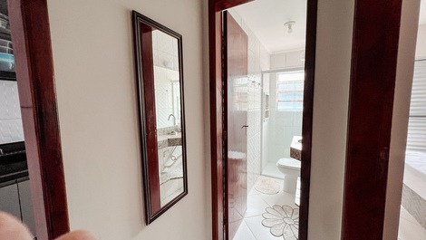 Apê nas Toninhas a 120m do mar | 2 Ar-Condicionados, Wi-Fi e Conforto!