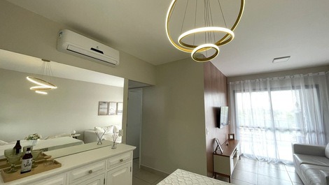 Apartamento Tulum Bertioga con vistas al mar