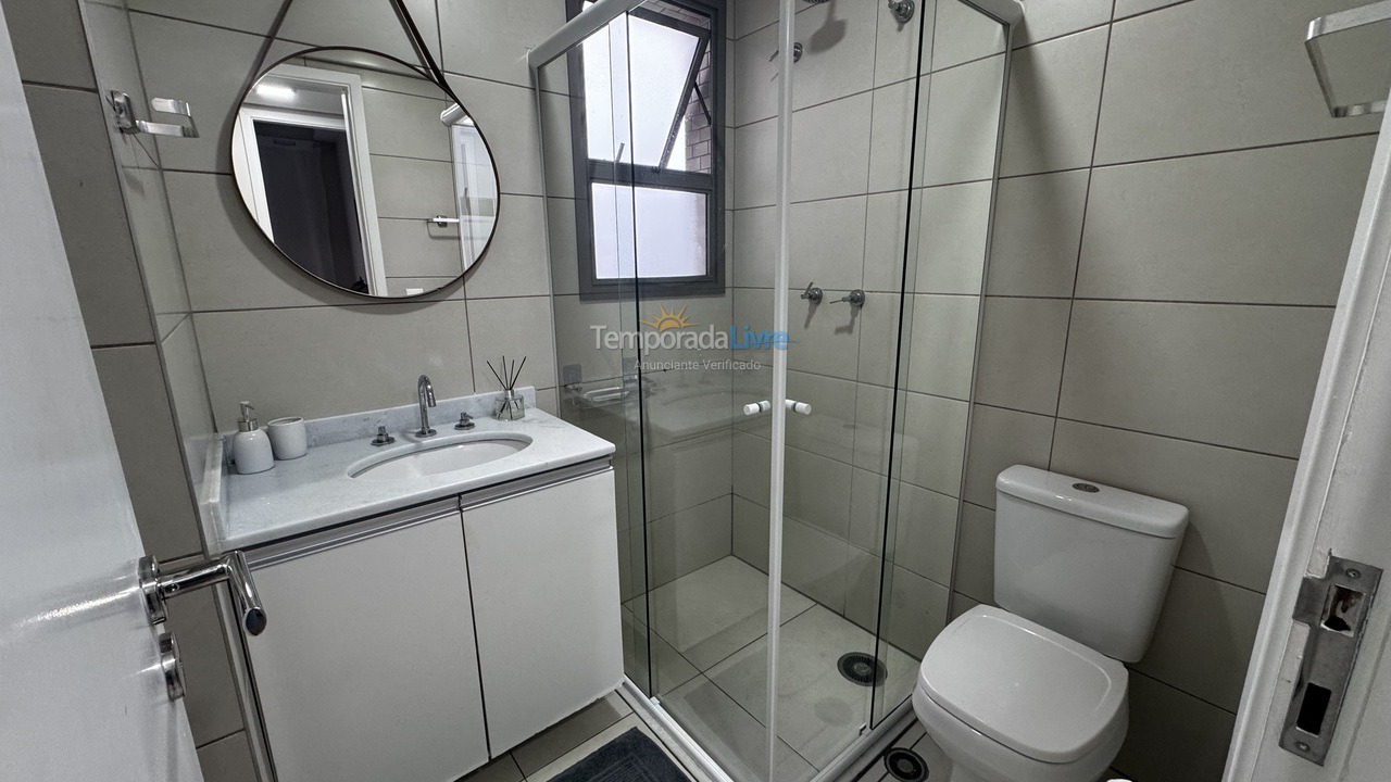 Apartamento para alquiler de vacaciones em Bertioga (Centro)