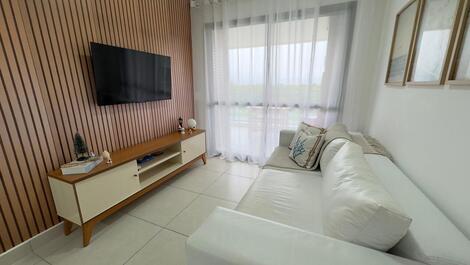 Apartamento Tulum Bertioga con vistas al mar