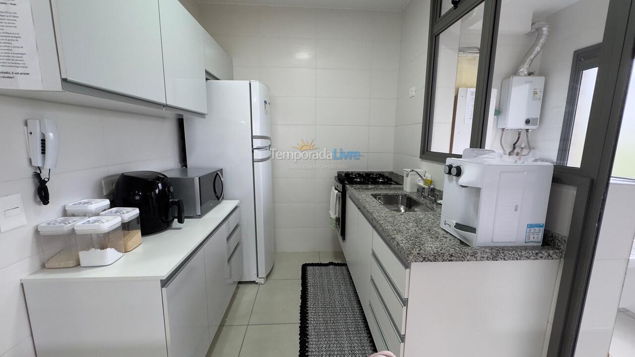 Apartamento para alquiler de vacaciones em Bertioga (Centro)