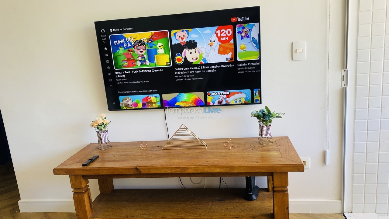 Apartamento para aluguel de temporada em Ubatuba (Enseada)