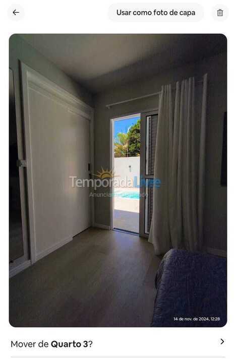 Casa para aluguel de temporada em Florianopolis (Canasvieiras)