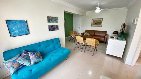 Ed. Márcia: 3 habitaciones // a una cuadra de la playa // balcón // wifi