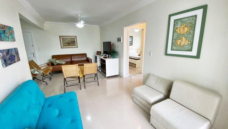 Ed. Márcia: 3 habitaciones // a una cuadra de la playa // balcón // wifi