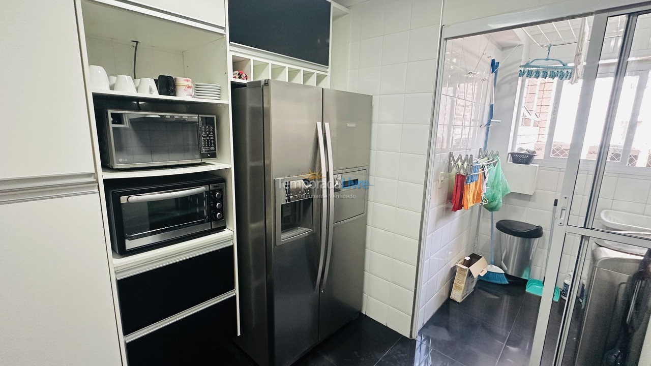 Apartamento para aluguel de temporada em Guarujá (Astúrias)