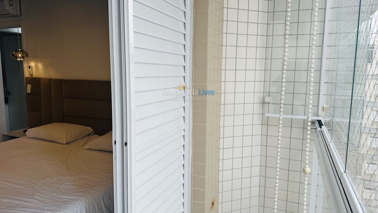 Apartamento para aluguel de temporada em Guarujá (Astúrias)